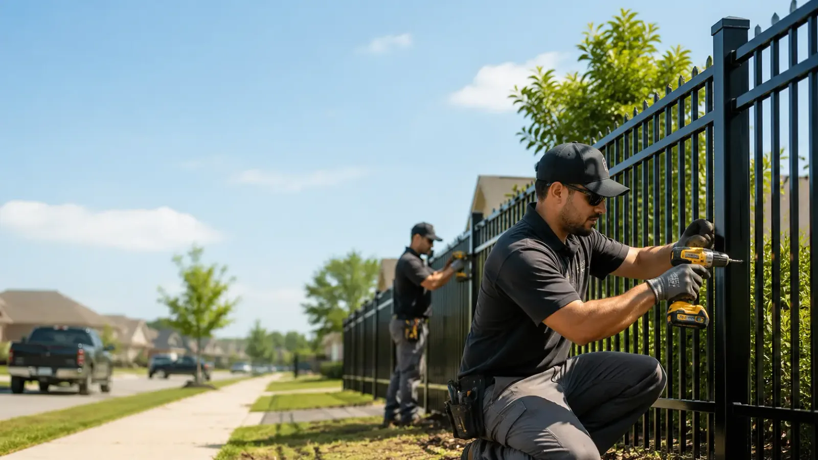 Metal Fence Installation in Glendora, MS